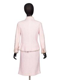 Chanel, Pink Tweed Skirt Suit