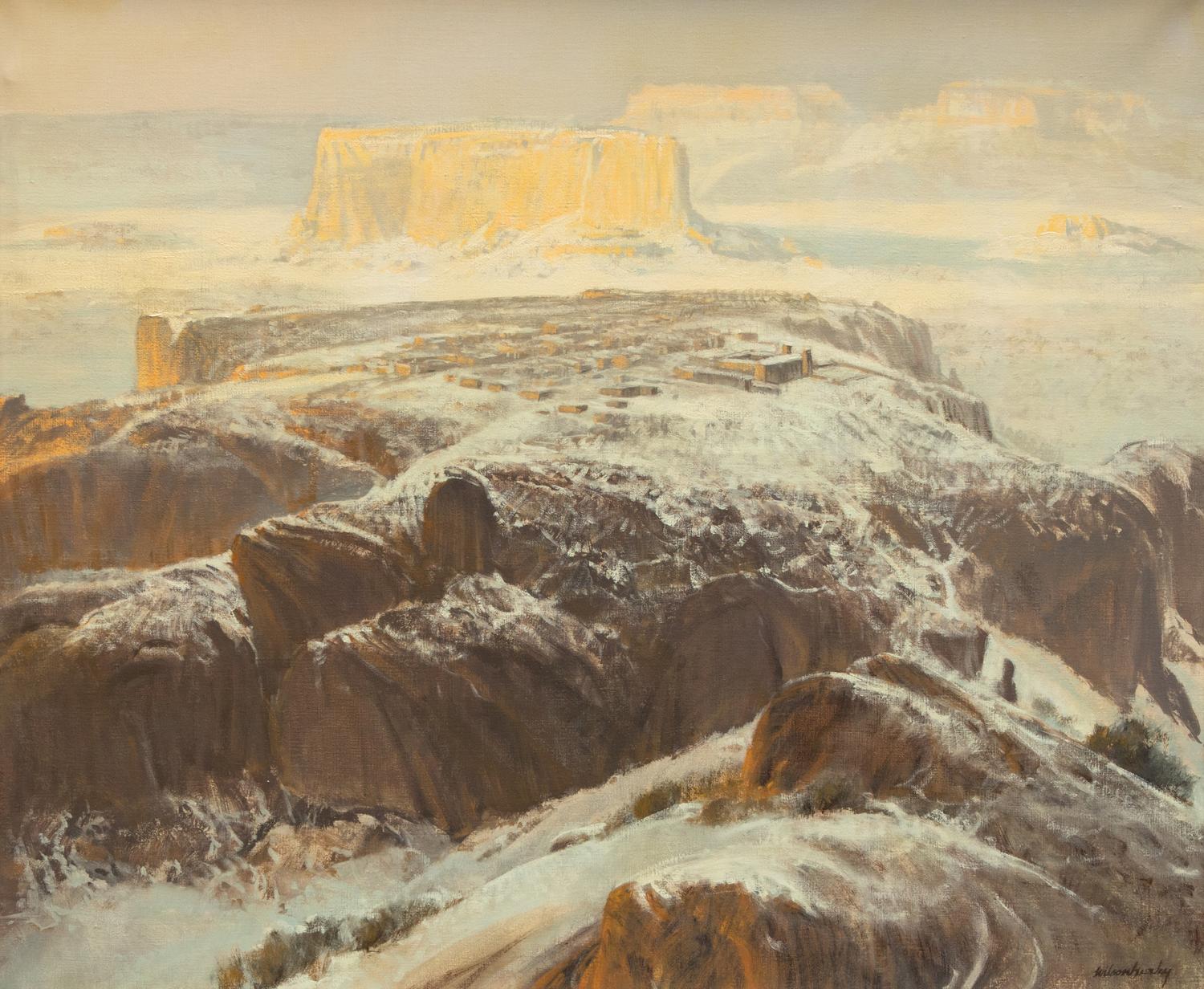 Acoma and Katzimo (Enchanted Mesa)