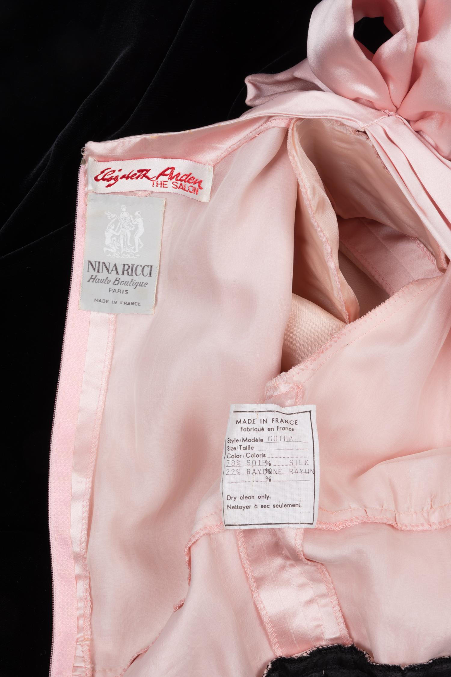 Nina Ricci Evening Dress with Stole, 1988