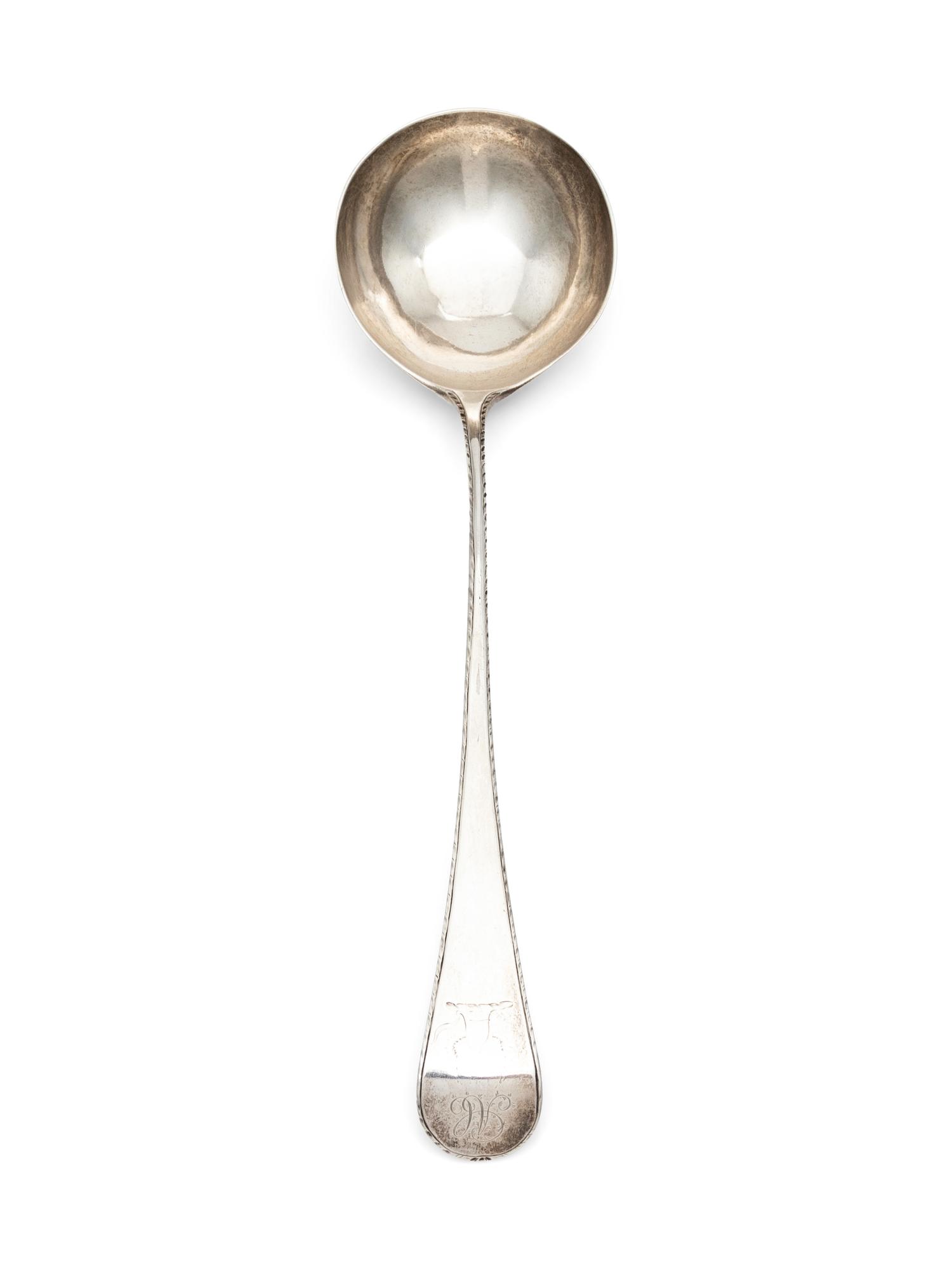 A George III Silver Serving Ladle