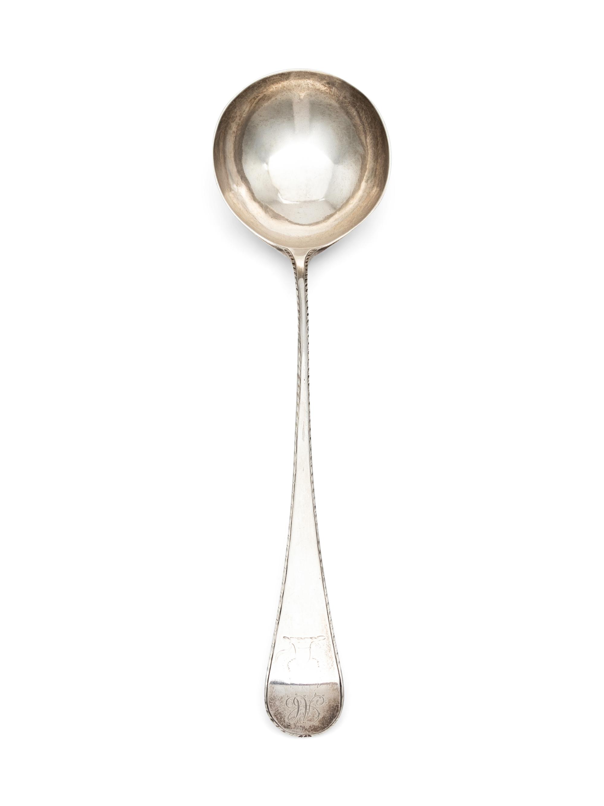 A George III Silver Serving Ladle