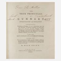 [Military History] Brown, Hugh The True Principles of Gunnery Investigated and Explained...