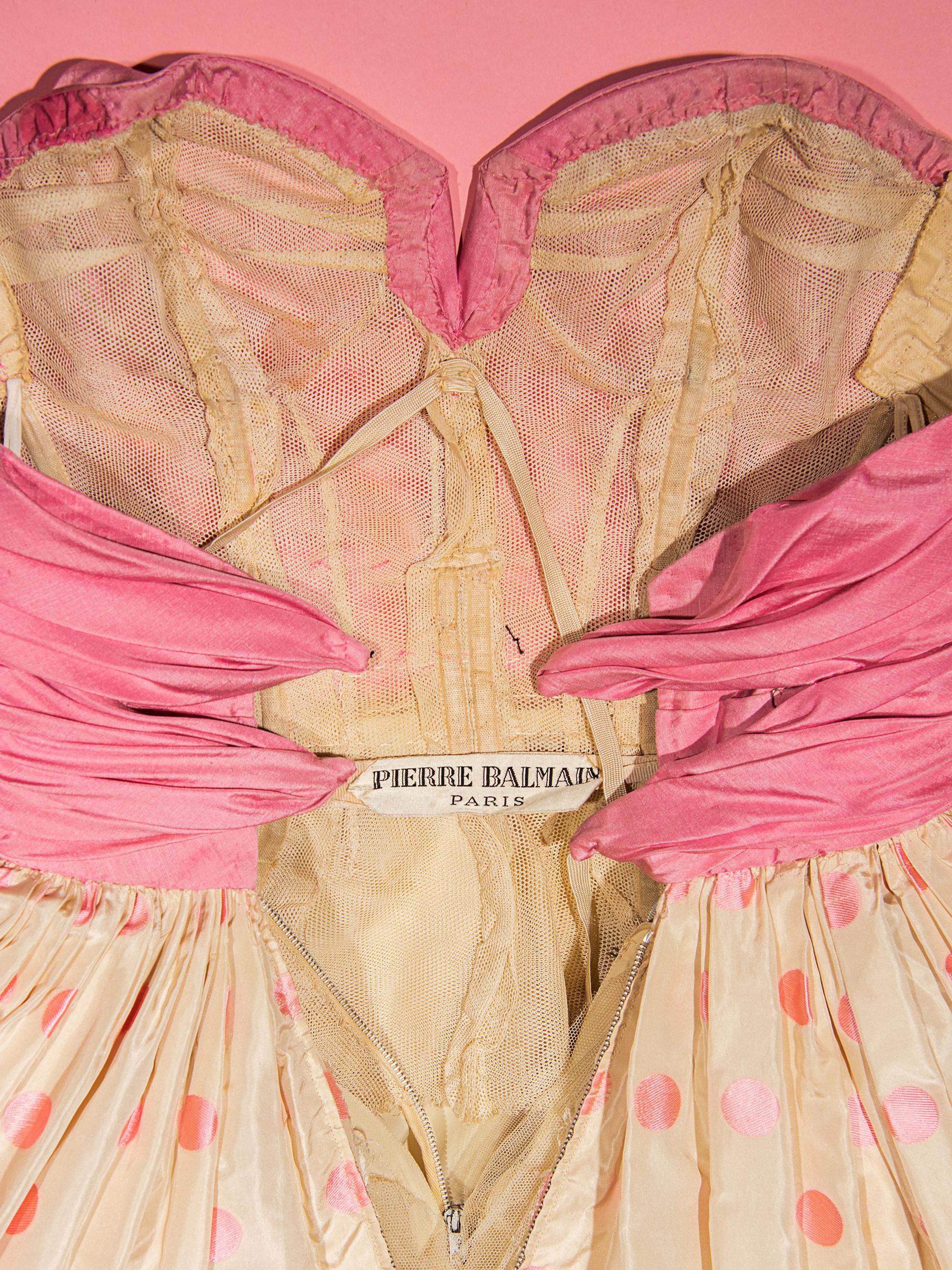 Pierre Balmain Haute Couture Dress, c1959
