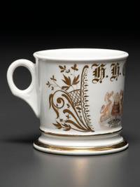 A Brewmaster's Porcelain Occupational Shaving Mug