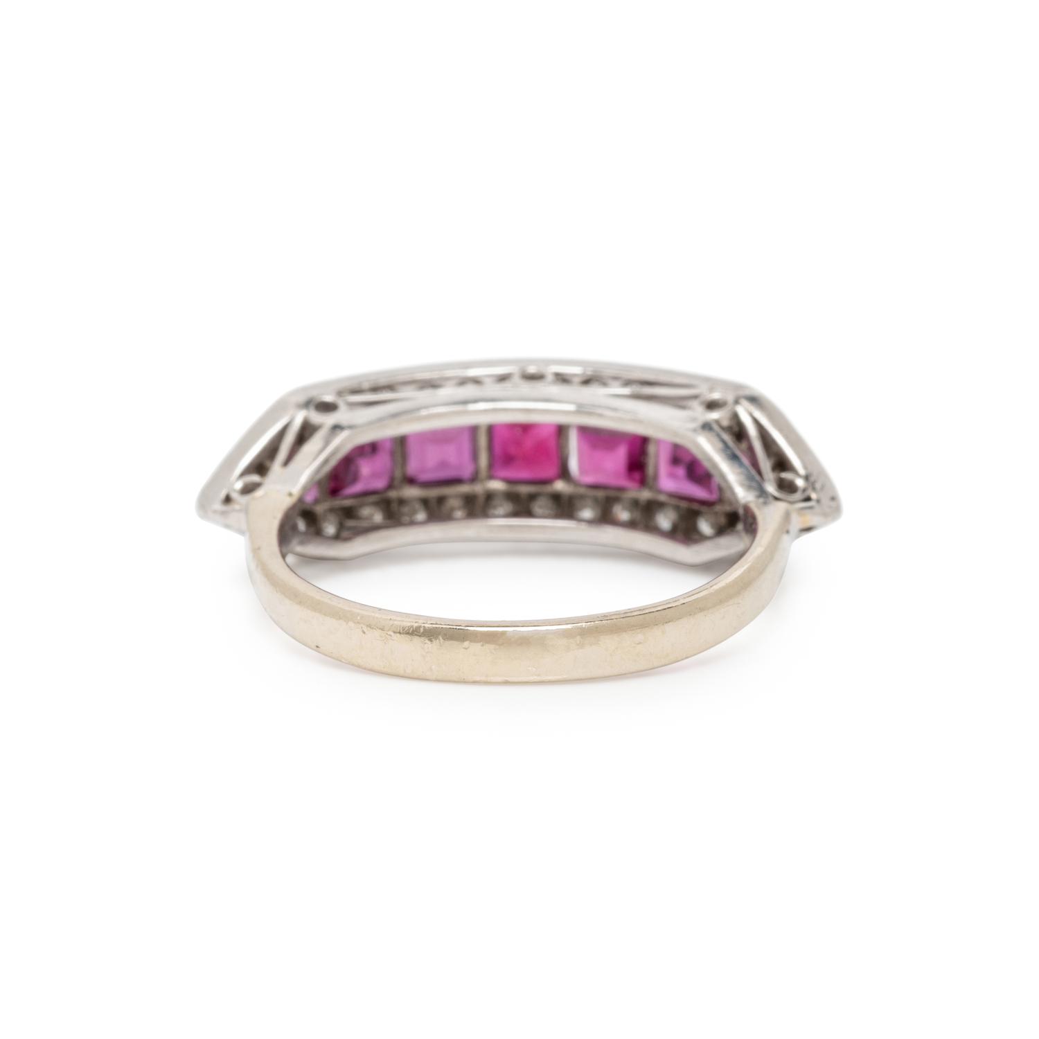 RUBY AND DIAMOND RING