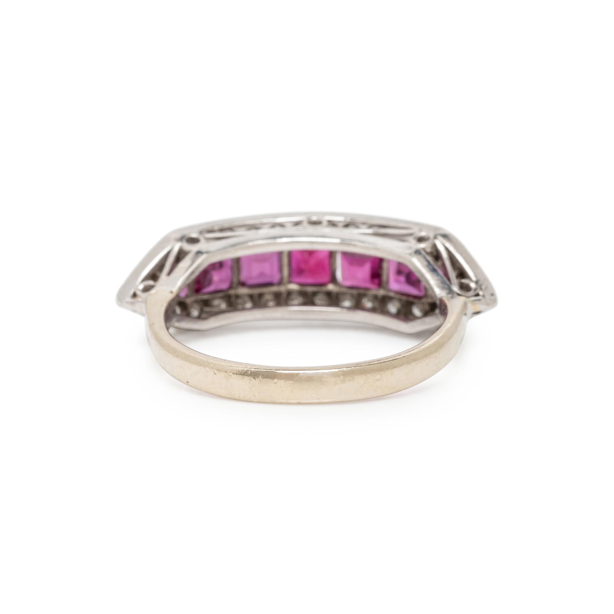 RUBY AND DIAMOND RING