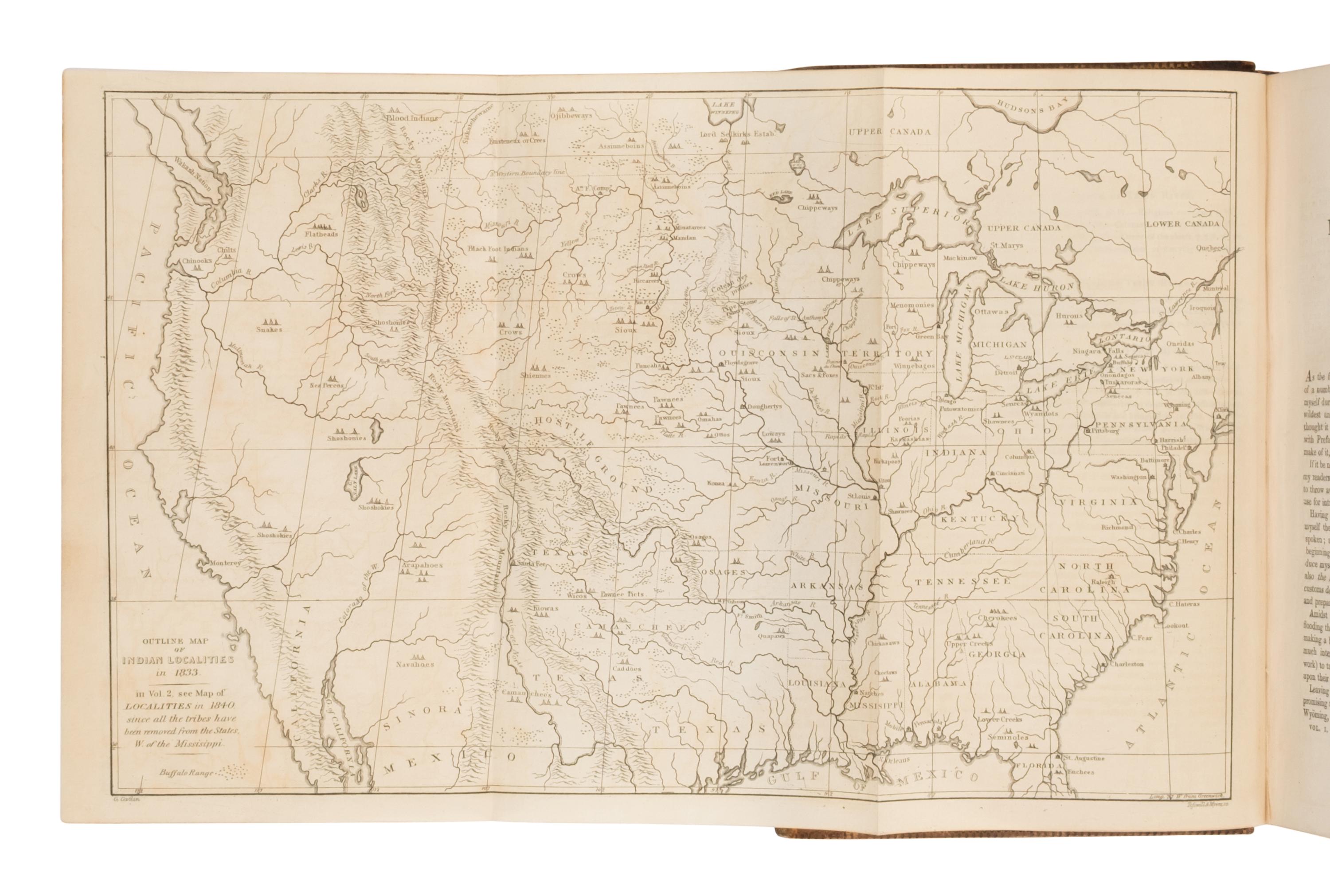 Catlin, George (1796-1872). Letters and Notes on the Manners, Customs, and Condition of the North American Indians . London: Published by the Author, 1841.