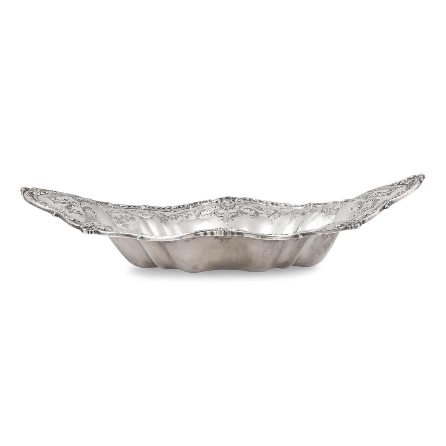 An American Silver Repousse Bowl