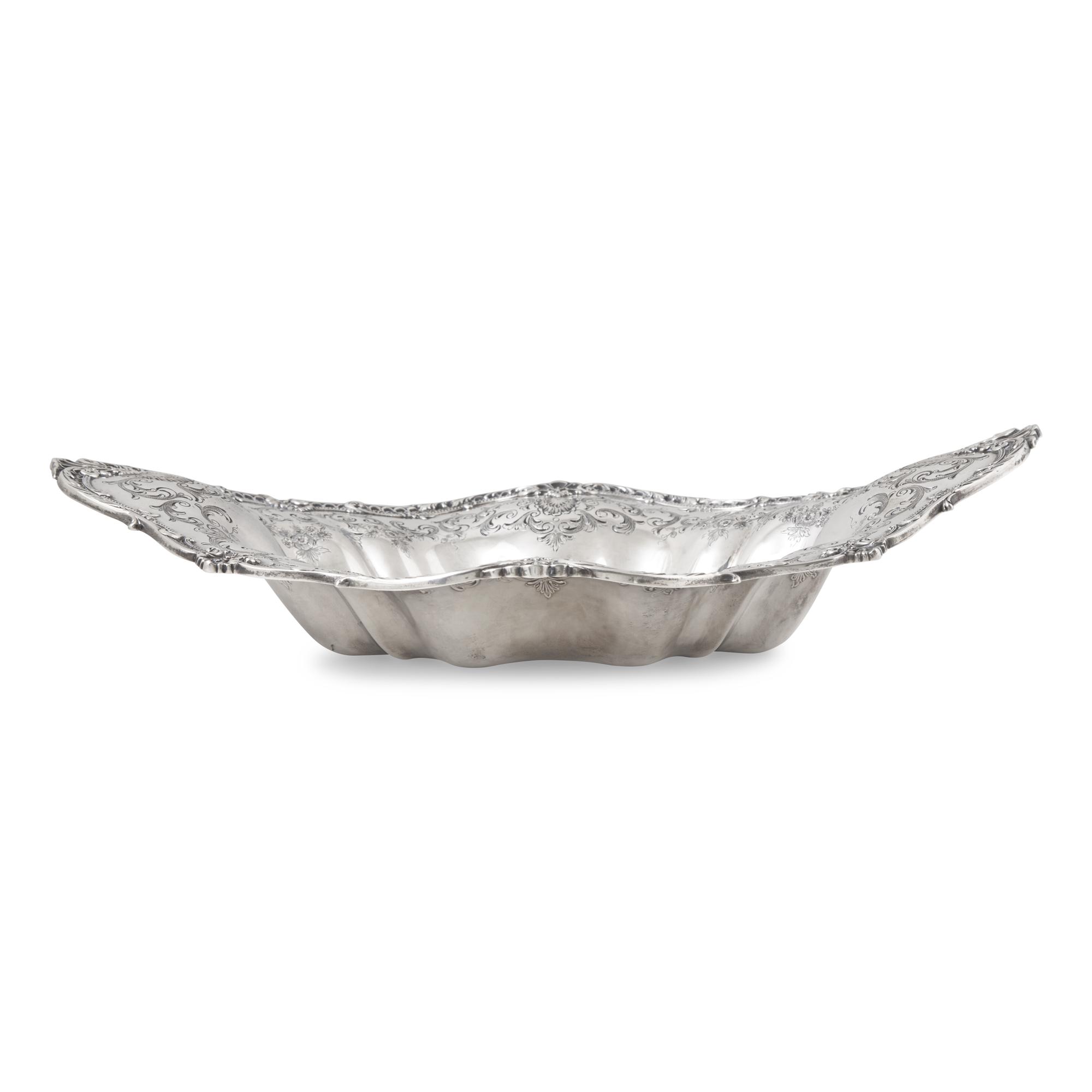 An American Silver Repousse Bowl