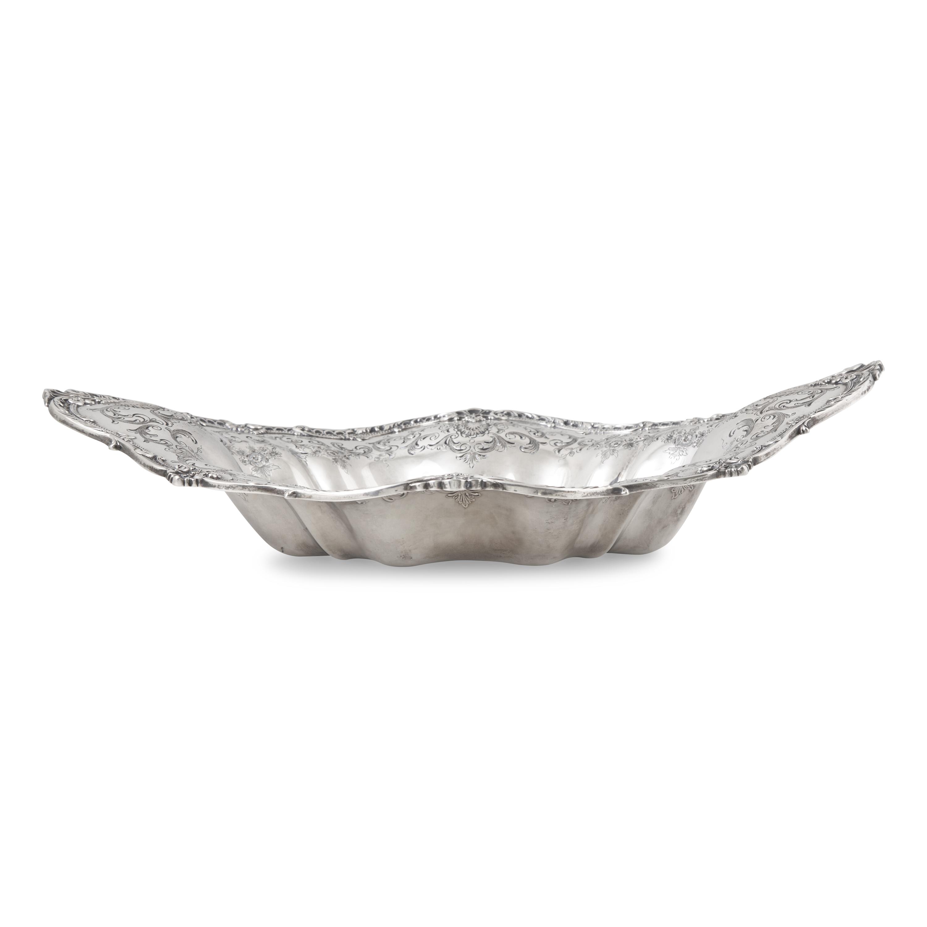 An American Silver Repousse Bowl