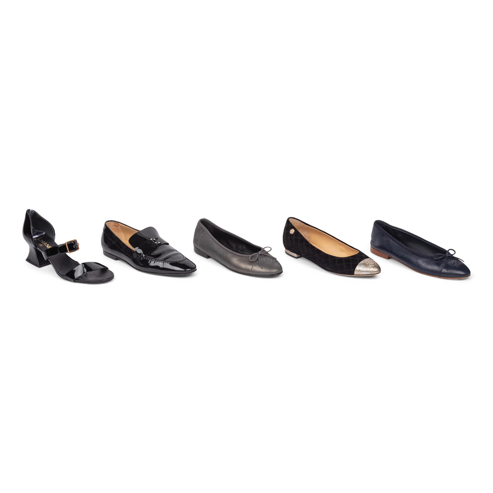 Chanel, Five Pairs of Shoes