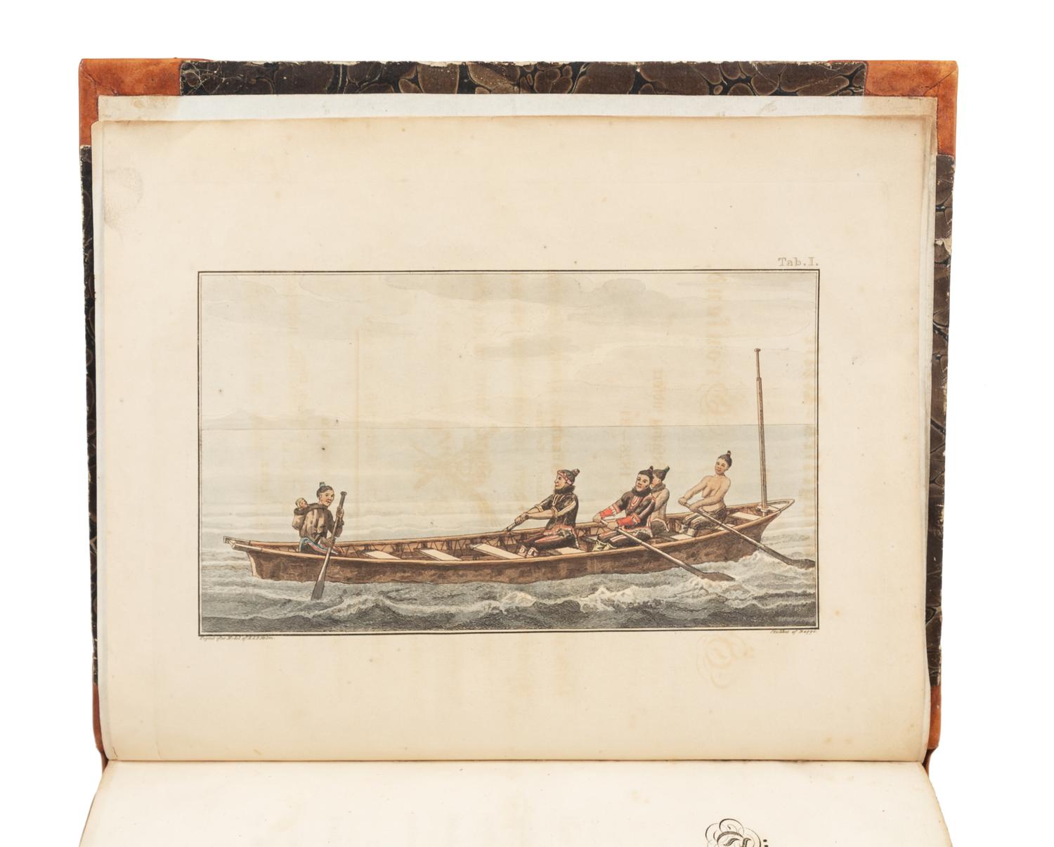 GRAAH, Wilhelm August (1793-1863). Undersøgelses-reise til øst-kysten af Grønland…1828-1831. Copenhagen: J. D. Qvist, 1832.