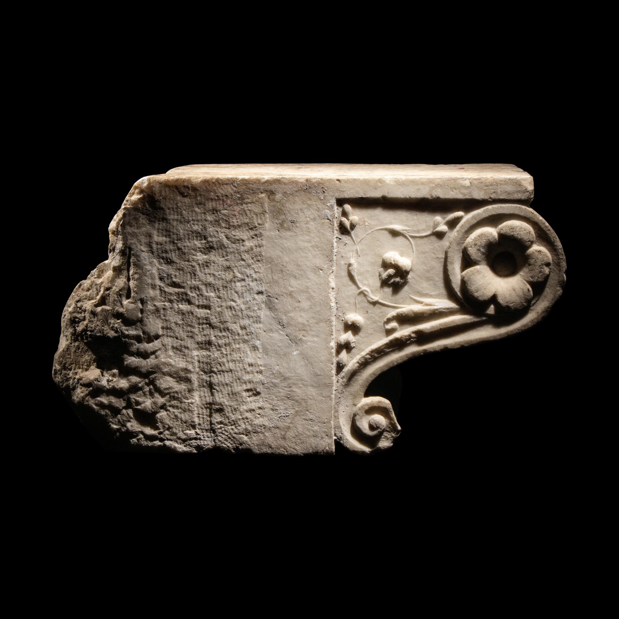A Roman Marble Modillion
