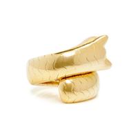 CARTIER, YELLOW GOLD, EMERALD AND ONYX 'PANTHERE' RING