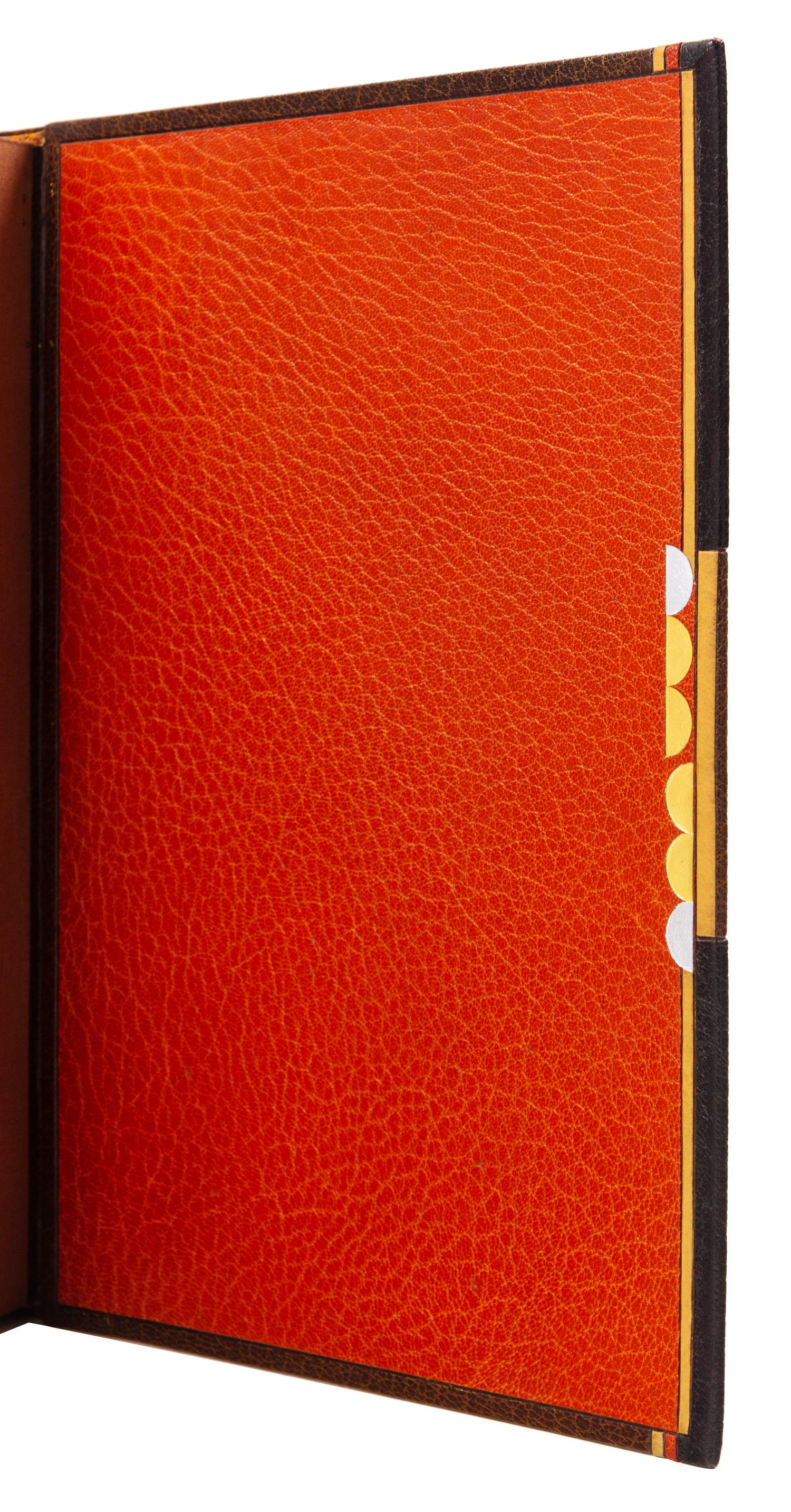 [BINDINGS]. [LÉOTARD, GENEVIÈVE - BINDER]. A group of 3 works in fine Art Deco bindings by Léotard.