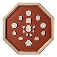 Four Framed Groups of Grand Tour Plaster Intaglios
