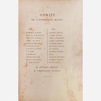 [Art] [Manet, Édouard] (Leenhoff, Léon) Exposition Des Oeuvres De Édouard Manet...