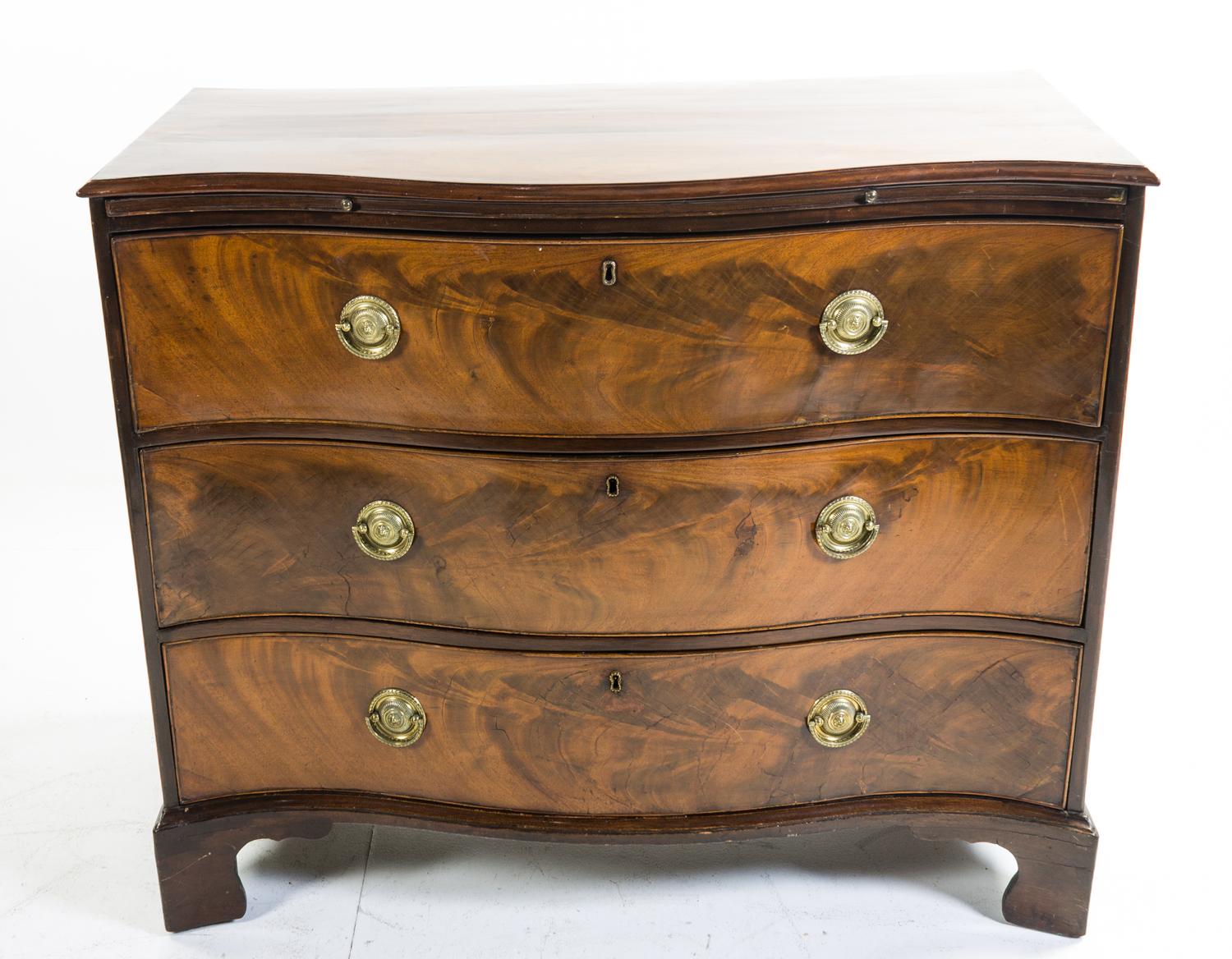 A Chest of Drawers Height 36 3/4 x width 43 1/2 x depth 21 1/4 inches.