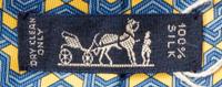 A Group of Three Hermes Silk Ties, 3.15" wide.