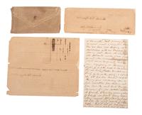 37th Mississippi Infantry Regiment. Major of staff shoulder straps with documents.