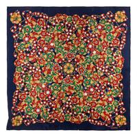 CHANEL JEWEL MOTIF LARGE SILK SCARF