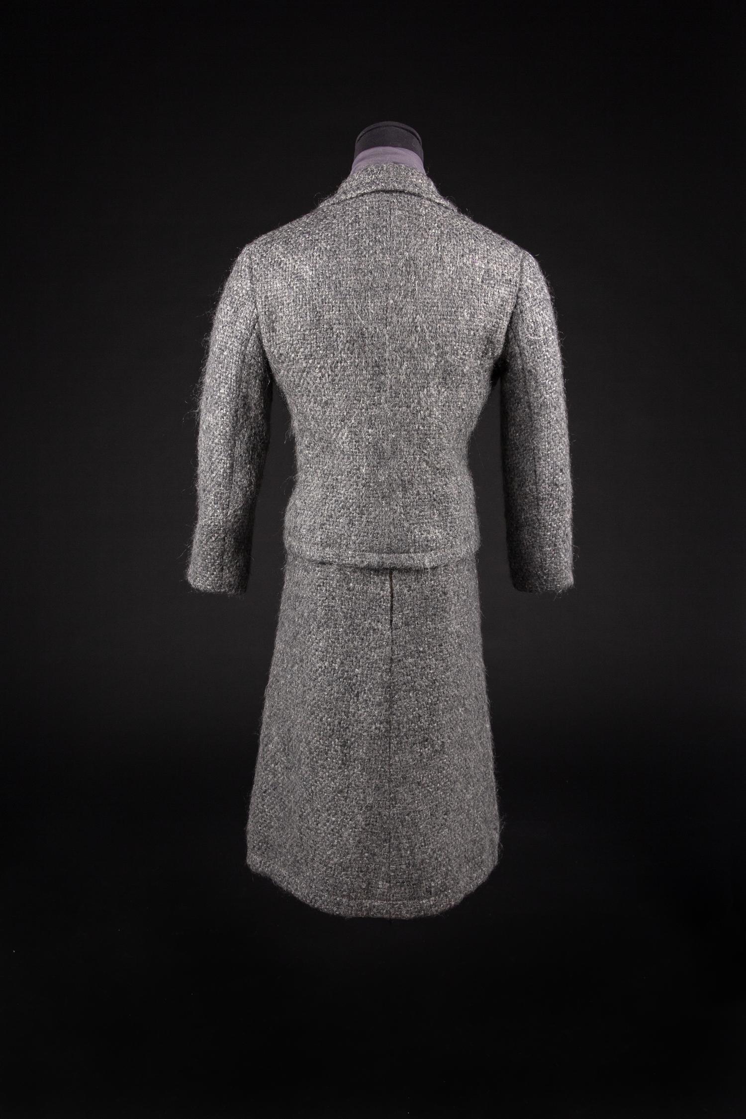 Christian Dior by Marc Bohan Haute Couture ensemble, Autumn-Winter 1961 — Worn by Dame Olivia de Havilland