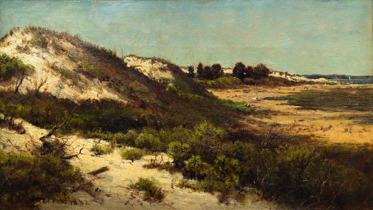 Homer Dodge Martin, (American, 1836-1897), Sand Dunes, 1882