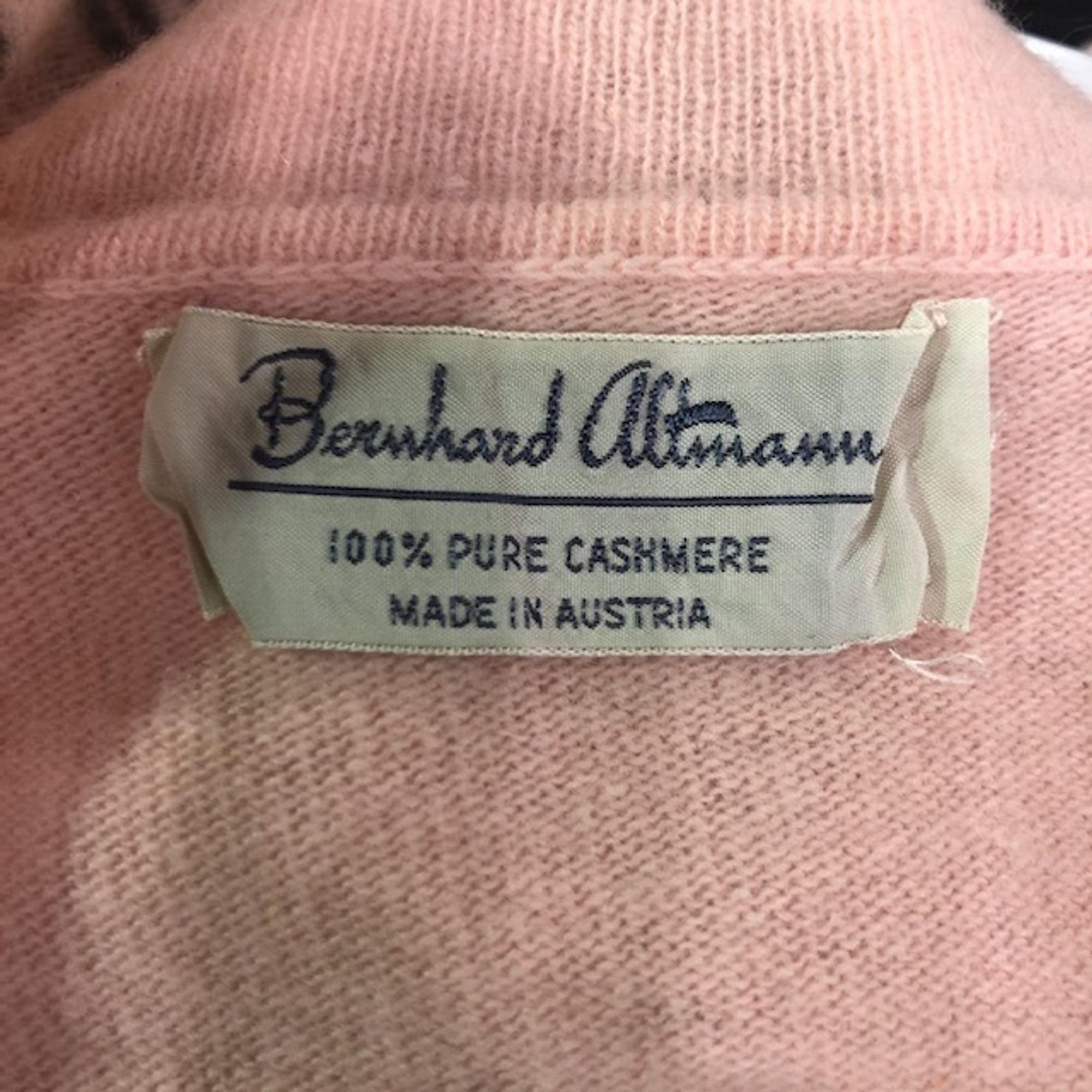 Two Bernhard Altmann Cashmere Sweaters, 1960s