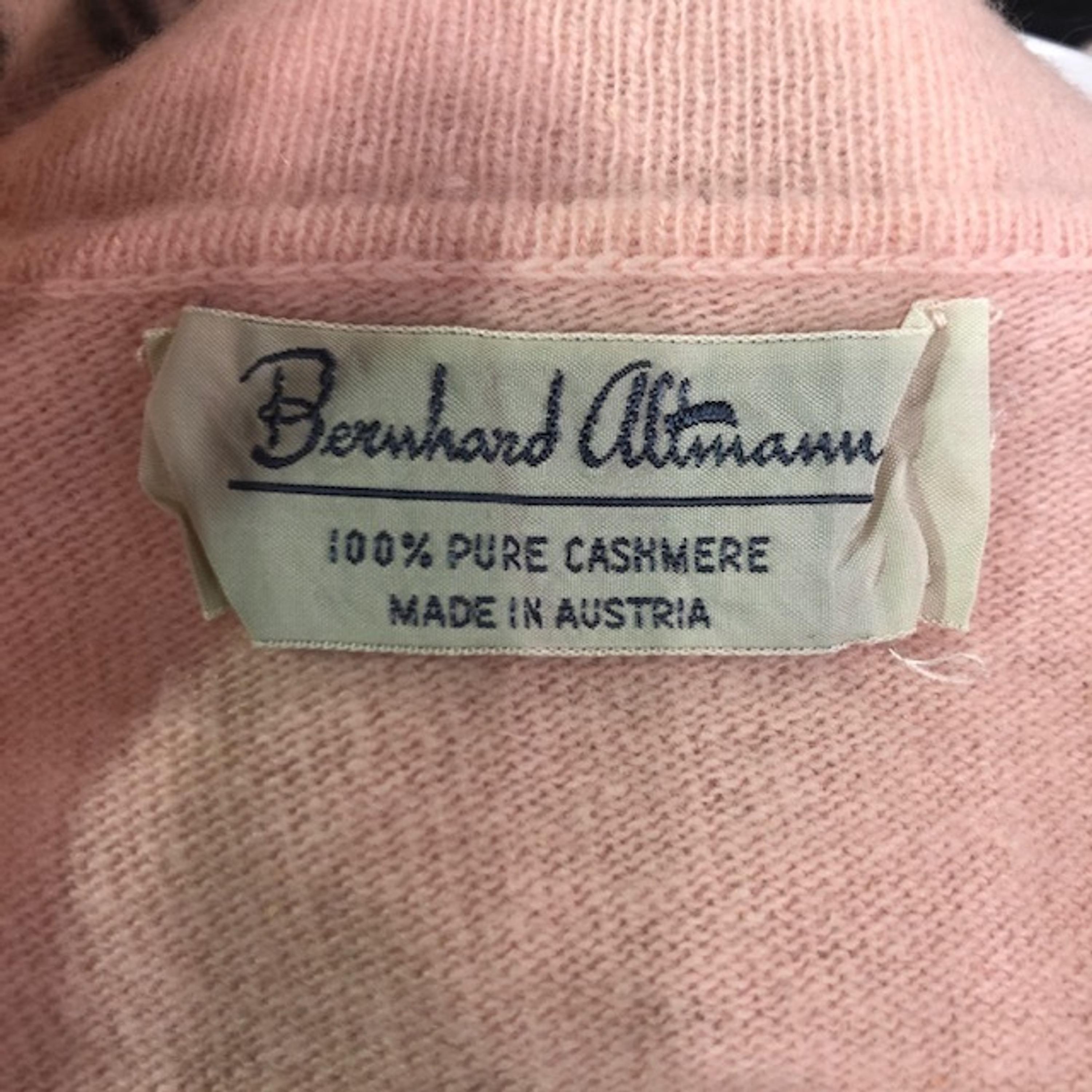 Two Bernhard Altmann Cashmere Sweaters, 1960s