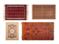 Four Persian Area Rugs