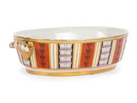 An English Porcelain Vegetable Dish