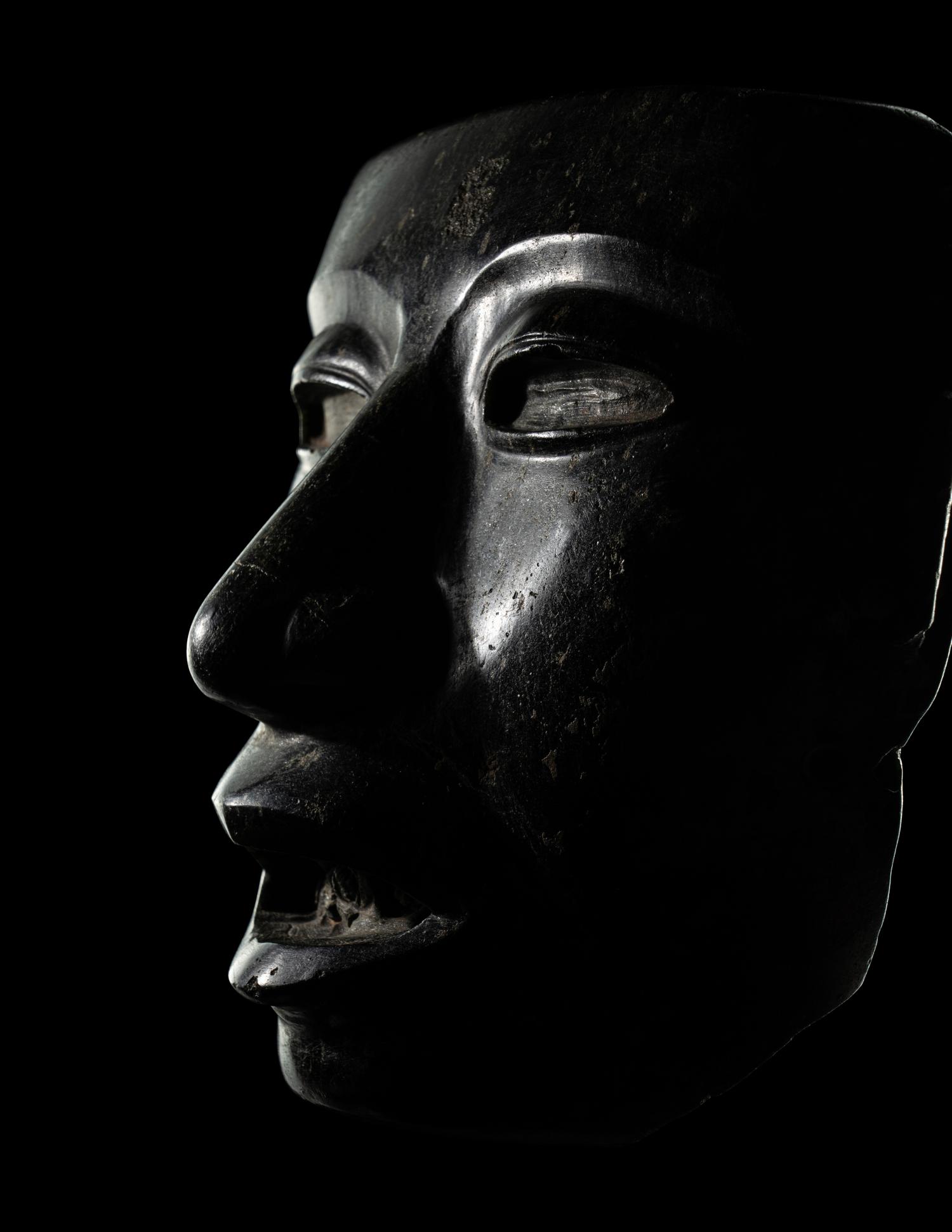 A Teotihuacan Serpentine Mask