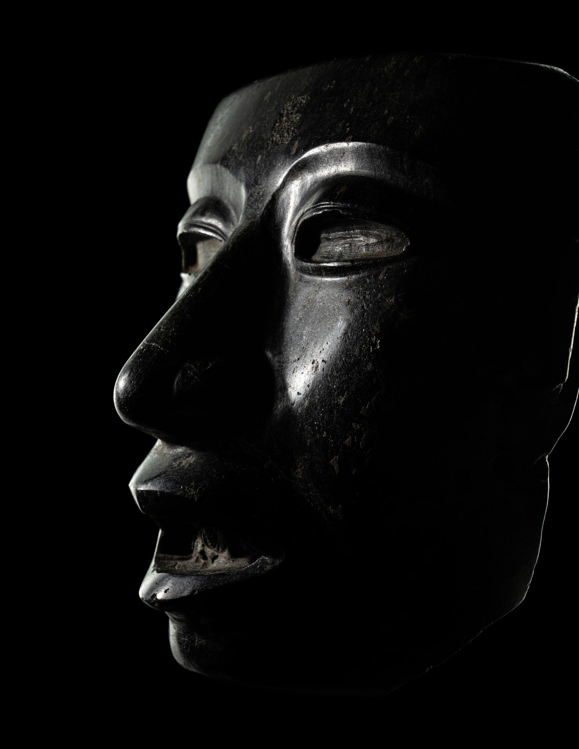 A Teotihuacan Serpentine Mask