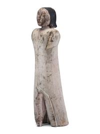 Odawa Carved Nativity Wood Figure From Cross Village, Michigan