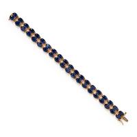 SYNTHETIC SAPPHIRE BRACELET