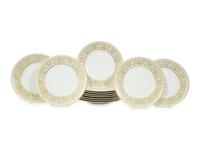 Twelve Krautheim Selb Bavaria Porcelain Dinner Plates