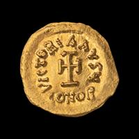 [ANCIENT] BYZANTINE EMPIRE. Heraclius (c. 610-613) . Av Tremissis (1.4 g)