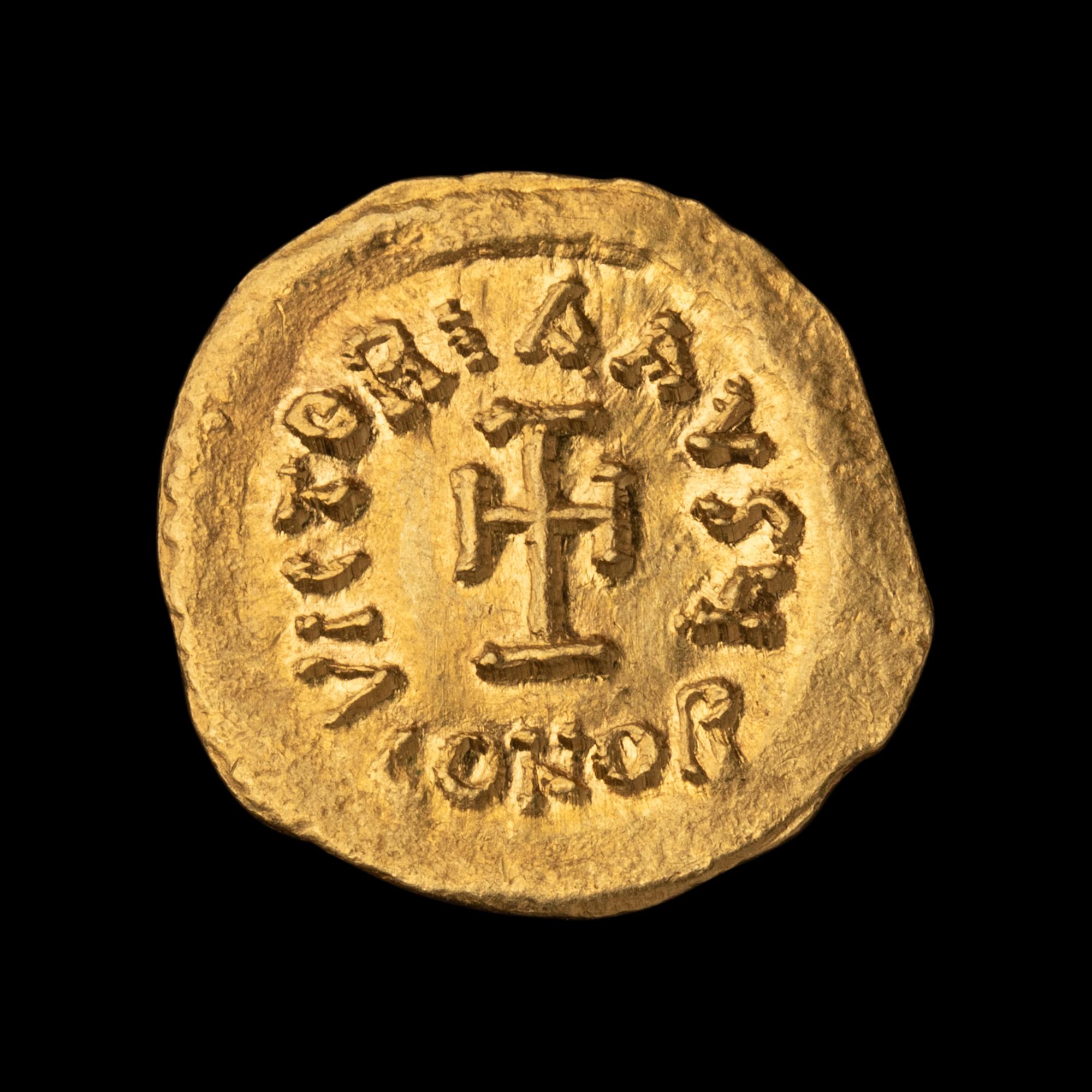 [ANCIENT] BYZANTINE EMPIRE. Heraclius (c. 610-613) . Av Tremissis (1.4 g)