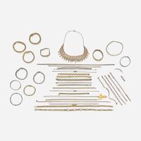 A Large Collection of 14K Gold Jewelry