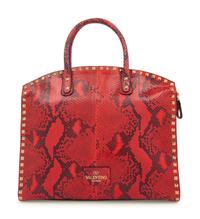 Valentino Studded Snakeskin Bag, 2000s
