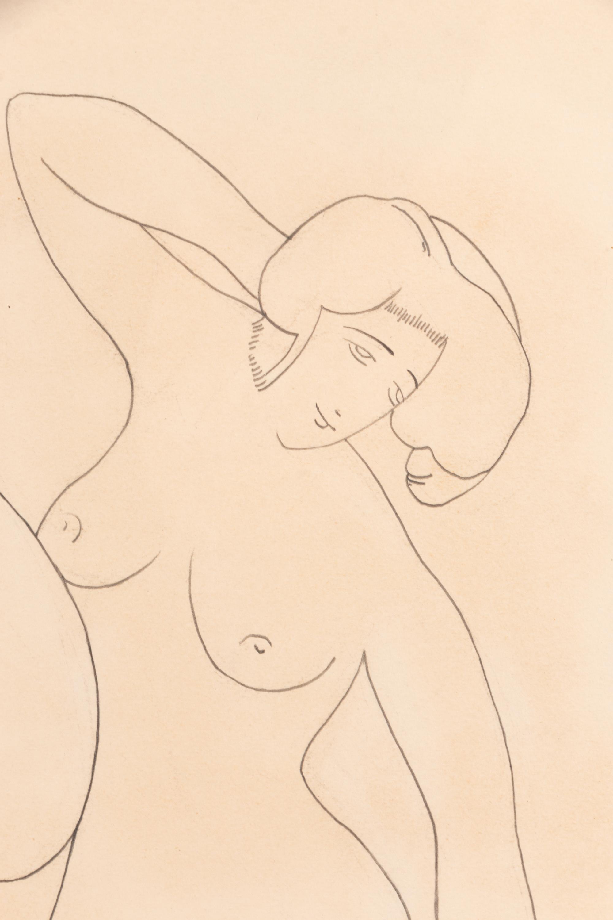 William Samuel Schwartz (American/Russian, 1896-1977) — Three Bathers , 1927