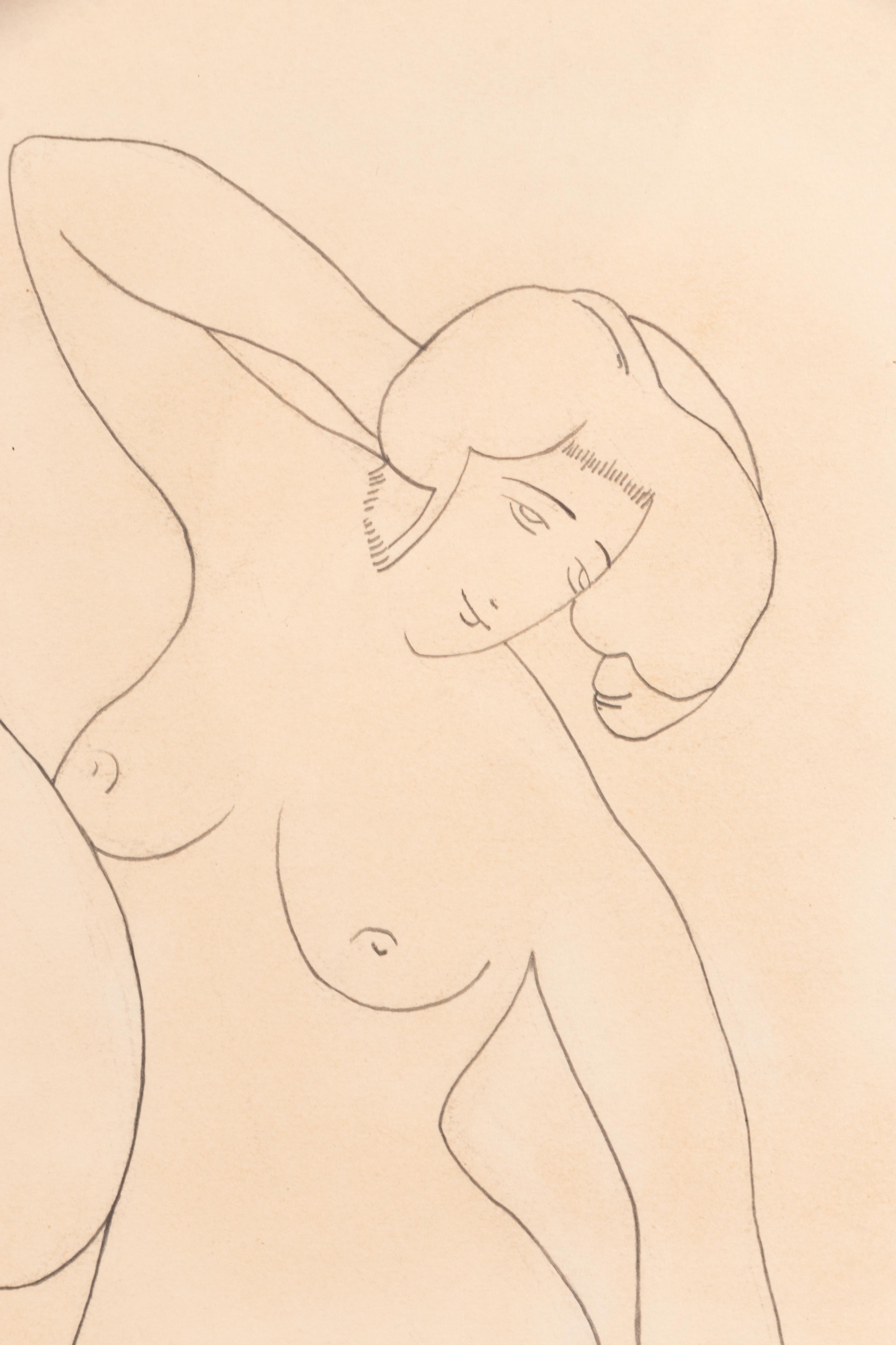 William Samuel Schwartz (American/Russian, 1896-1977) — Three Bathers , 1927