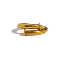 An Achaemenid or Greek Gold Hair Ring