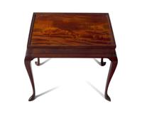 The General Nathanael Greene Family Queen Anne Mahogany Tray-Top Tea Table
