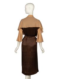Madeleine Vionnet, Brown Silk Chemise, 1924
