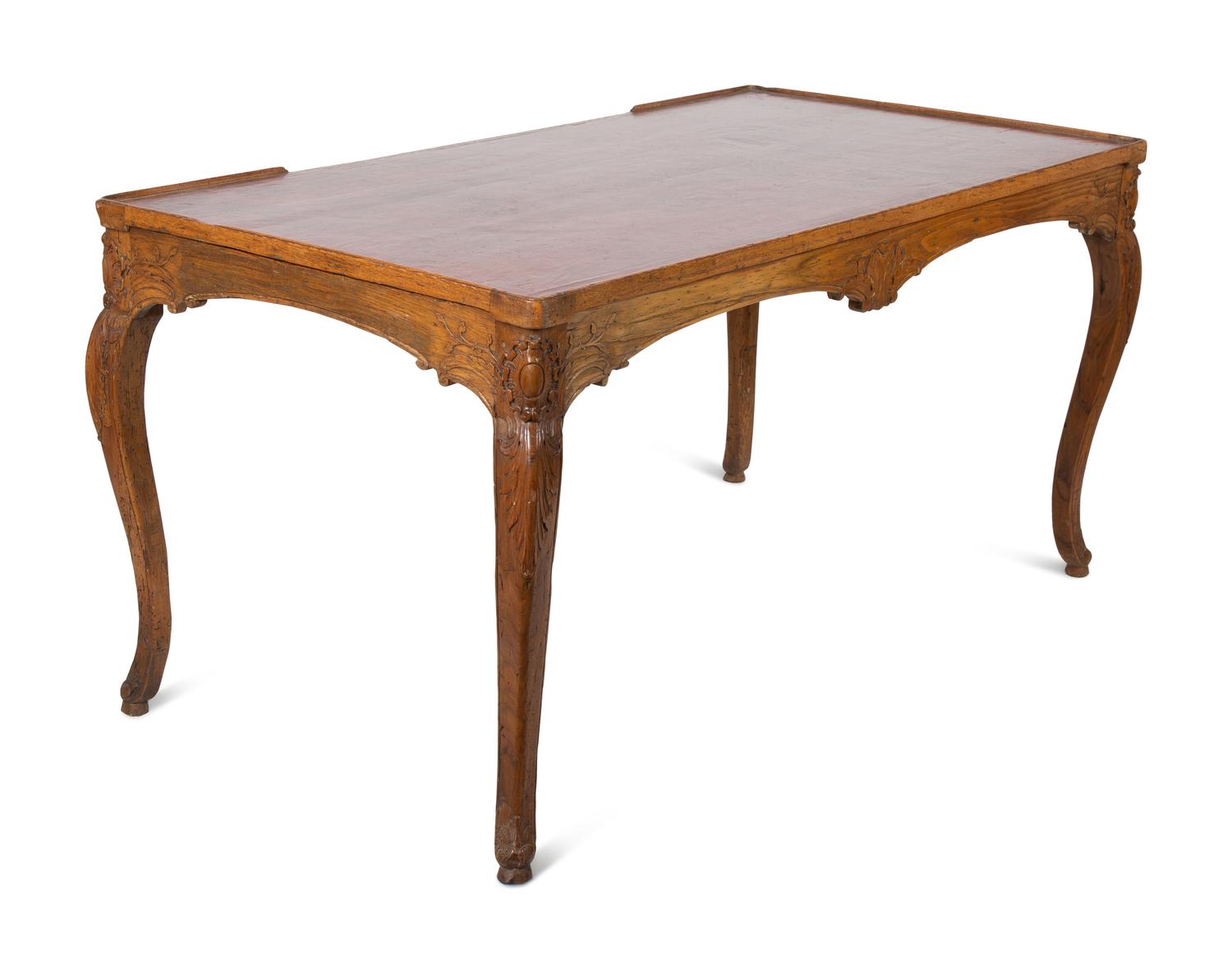 A Louis XV Fruitwood Tric-Trac Table — 18TH/19TH CENTURY