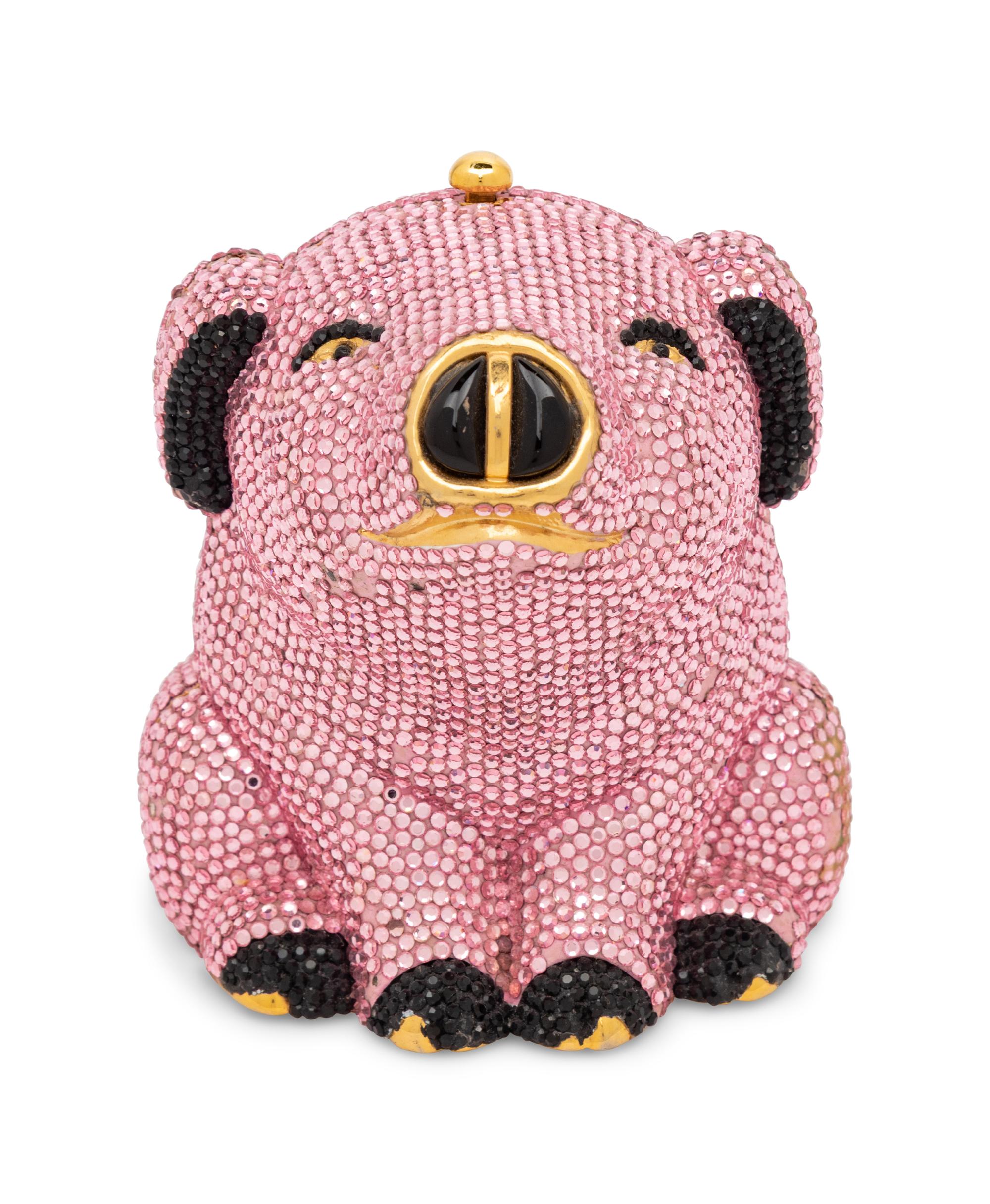 Judith Leiber, Pink Pig Minaudière