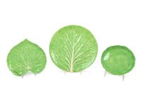 Three Dodie Thayer Lettuceware Serving Plates
