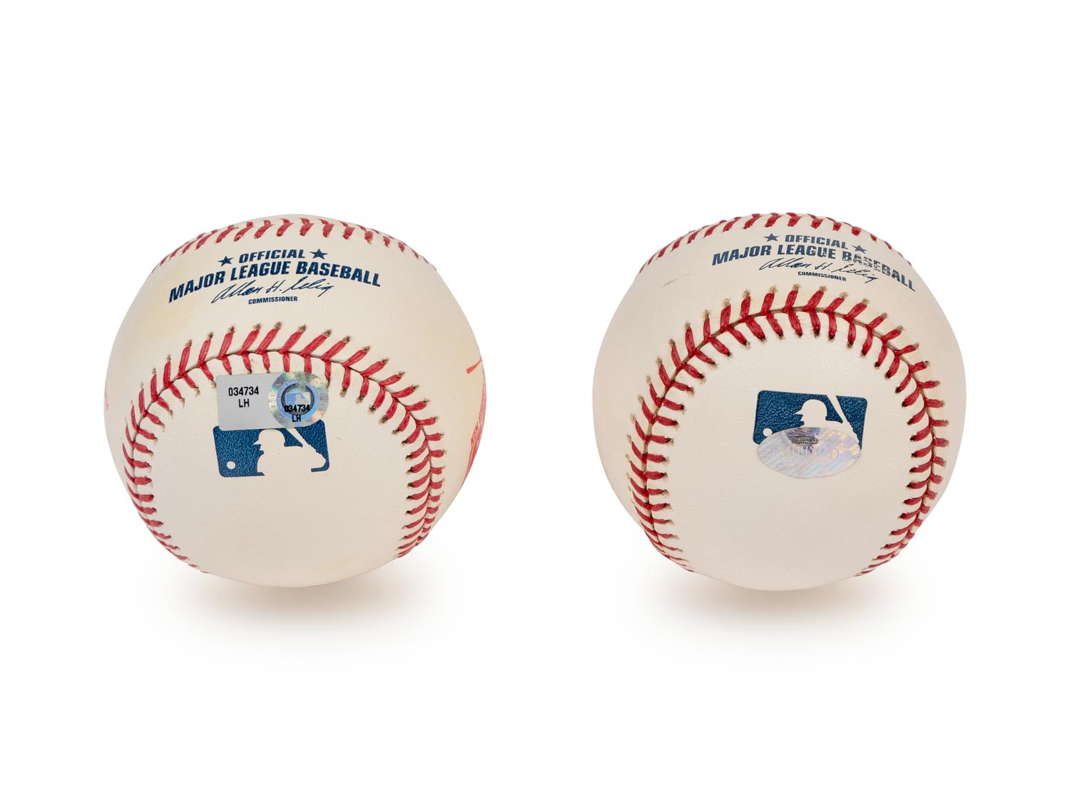 A Group of Ken Griffey Jr. Single Signed Autograph Home Run Commemorative Baseballs (Beckett Authentication Services Certified),