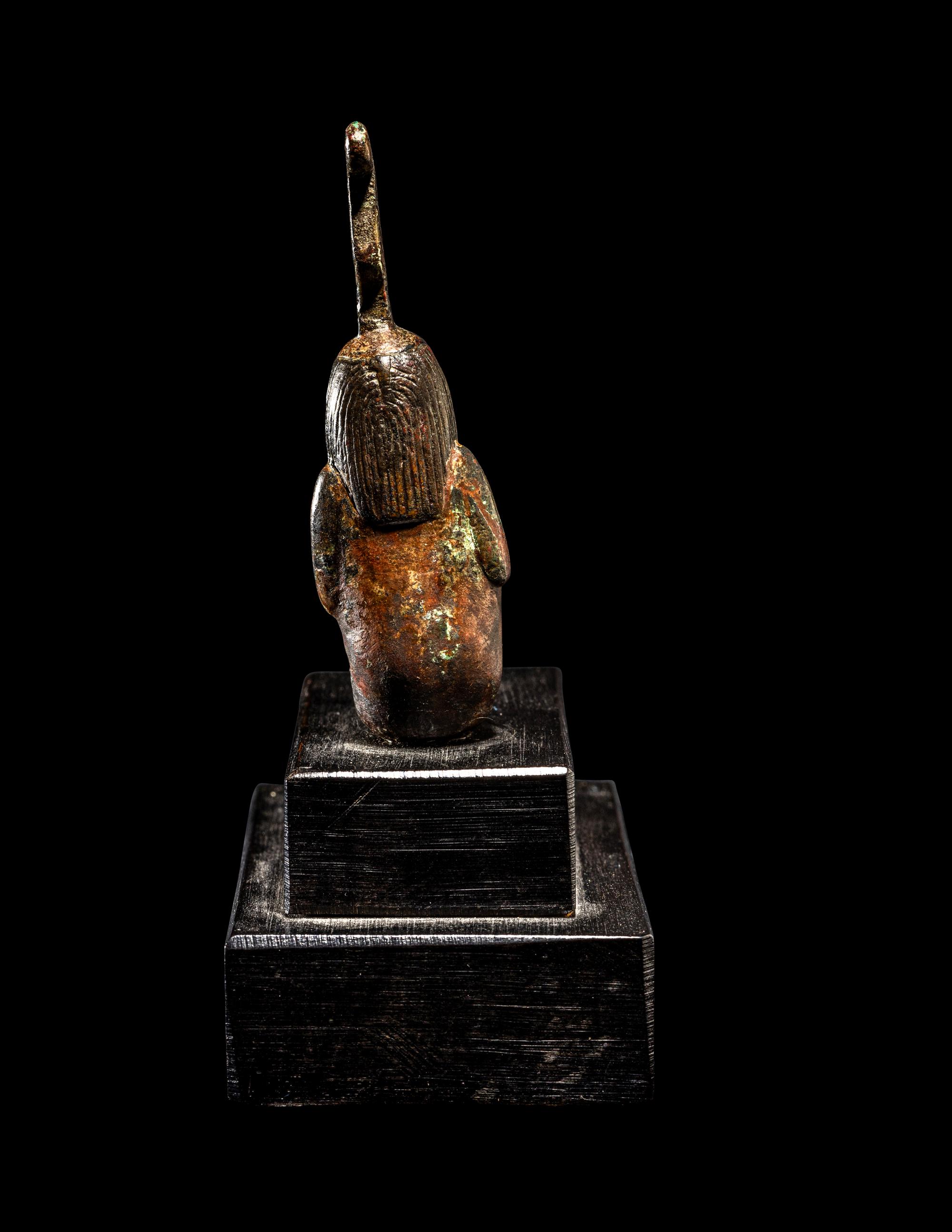 An Egyptian Bronze Maat